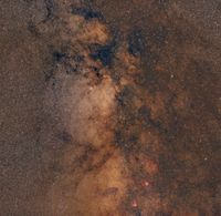 Region um die Scutum-Sternenwolke am 31. August 2021
